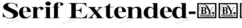Serif Extended字体转换 Serif Extended字体转换